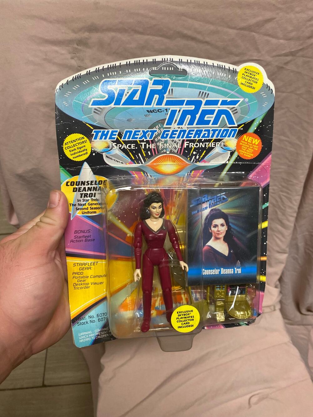 Playmates Toys Star Trek The Next Generation Counselor Deanna Troy Action Figure
